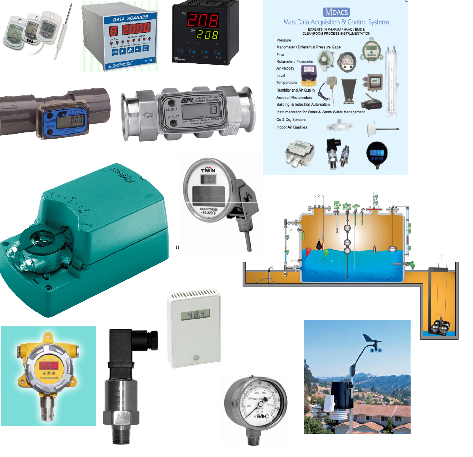 Mars Data Acquisition & Control Systems